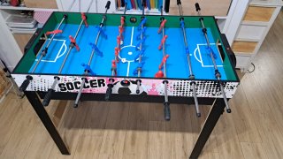 Mesa Multijuegos: Futbolín, Billar y Ping Pong
