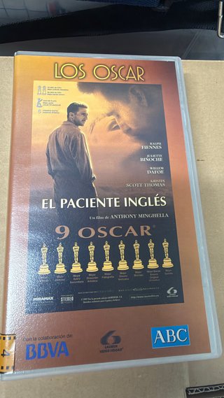 VHS El Paciente Inglés