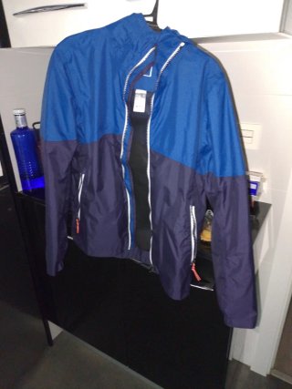 Chubasquero Tribord Azul para Niño talla 13