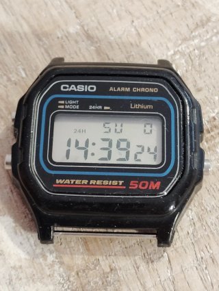 Reloj Casio W-59 Malaysia C. Funciona