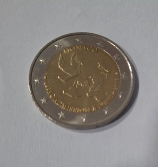 Moneda 2 Euros Mónaco 2013. ONU