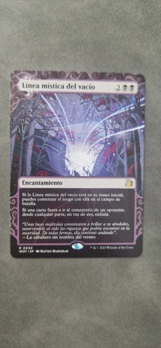 Carta Magic: Línea mística del vacío