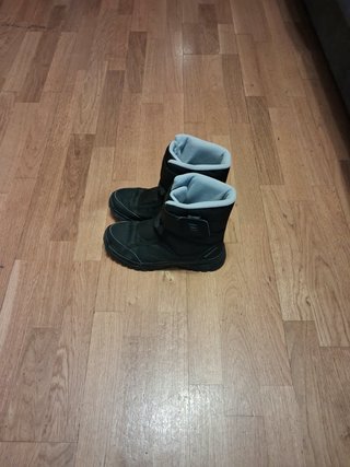 Botas de descanso esquí Quechua negras T37-38