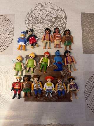 Lote de 14 Figuras Disney Playmobil