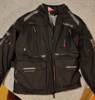 Cazadora Moto Dane Tonder XPR Negra