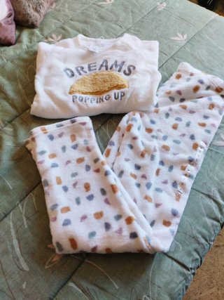 Pijama de dos piezas estampado Talla S