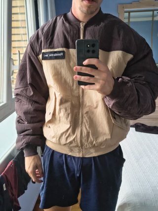 Chaqueta Bomber Reebok Oversize