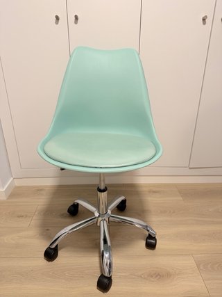 Silla de escritorio turquesa