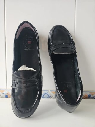 Mocasines Negros Mujer