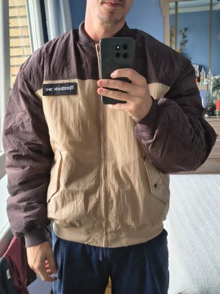 Chaqueta Bomber Reebok Oversize