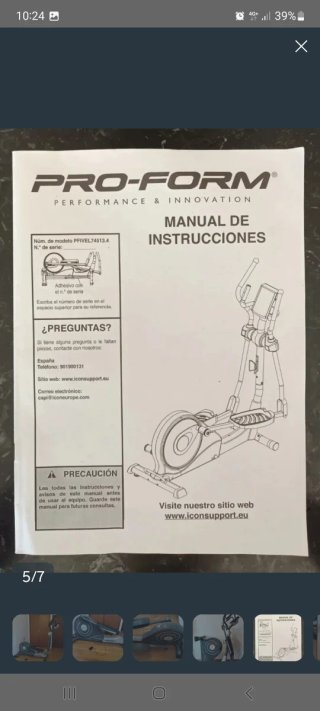 Bicicleta Elíptica Pro-Form