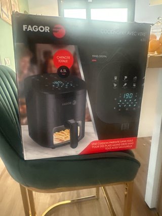 Freidora de Aire Fagor 6,5L. Utilizada 3 veces