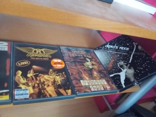 Lote DVDs Conciertos Rock Sueltos a 10 euros