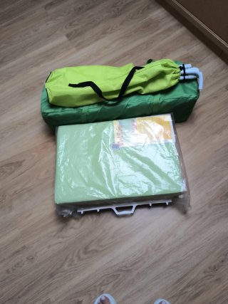 Cuna de viaje plegable