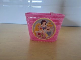 Cesta para Bicicleta Infantil Disney Princesas