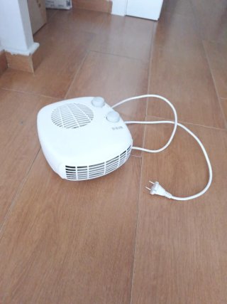 Calefactor Eléctrico Blanco