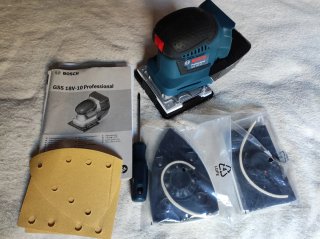 Lijadora Orbital Bosch GSS 18V-10