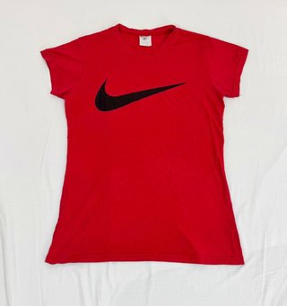 T-shirt Nike Rossa Big Swoosh XXL Bimba