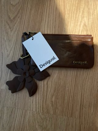 Monedero Desigual Marrón