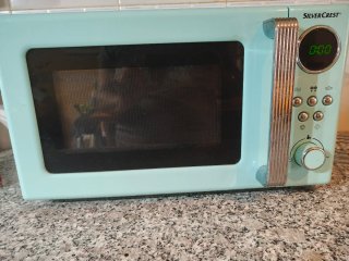 Microondas SilverCrest Vintage Verde