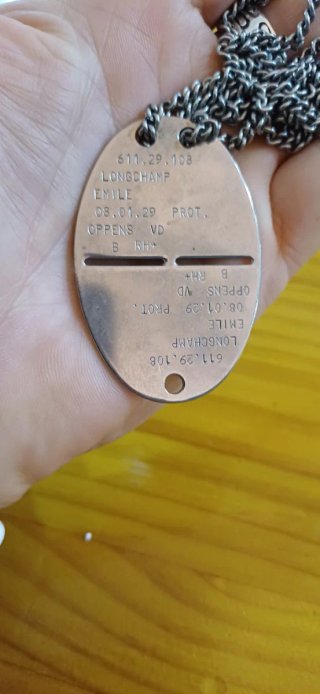 Chapa Identificativa Ejército Suizo