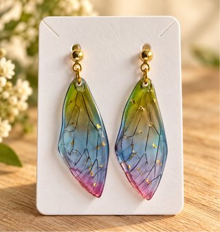 Pendientes Largos Alas de Mariposa