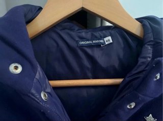 Piumino lungo Original Marines 8/9 anni blu