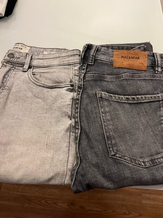 2 Pantalones Pull & Bear Talla M