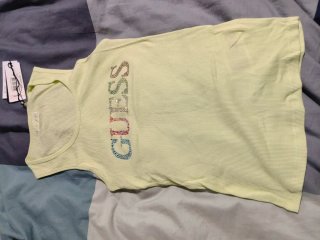 Camiseta Guess Amarilla Talla S