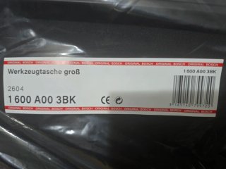 Bolsa de Herramientas Bosch Grande