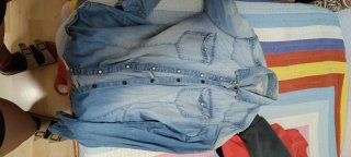 Camisa vaquera azul