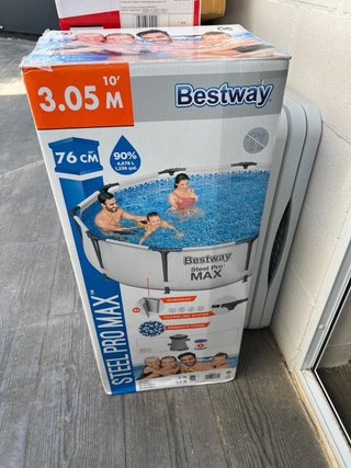 Piscina Desmontable Bestway Steel Pro MAX