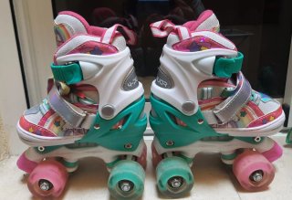 Patines 4 Ruedas Unicornio Talla 30-33