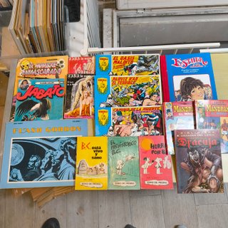 Lote 15 cómics clásicos – Jabato, Flash Gordon...