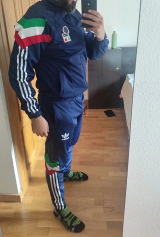 Chándal Adidas Italia Talla L