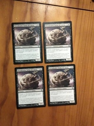 4 Cartas Magic: Merodeador bolsa de carne