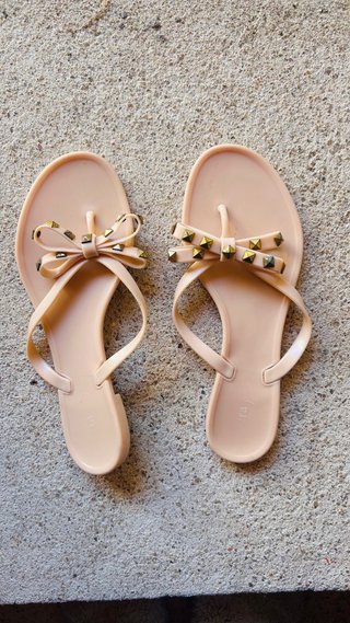 Chanclas Sfera Beige Talla 38/39