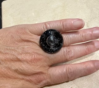 Anillo de Vidrio Soplado Ajustable