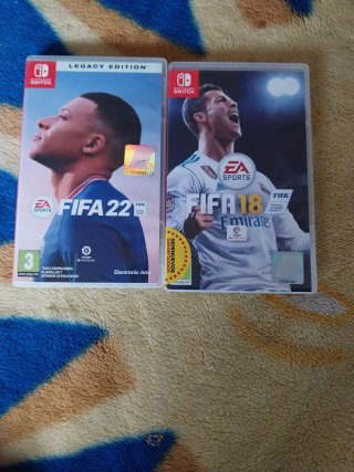 Pack 2 Juegos Nintendo Switch: FIFA 22 y FIFA 18