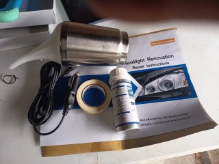 Kit reparación faros