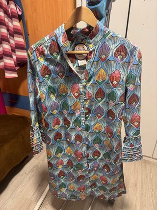 Vestido Desigual Estampado Talla M