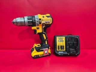 Taladro Percutor Dewalt DCD796 + Batería-Cargador.