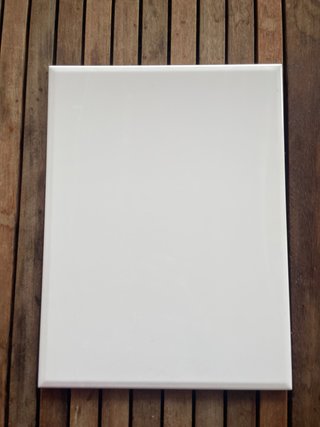 10 Azulejos Blancos. Medidas: 25x33,3 cm
