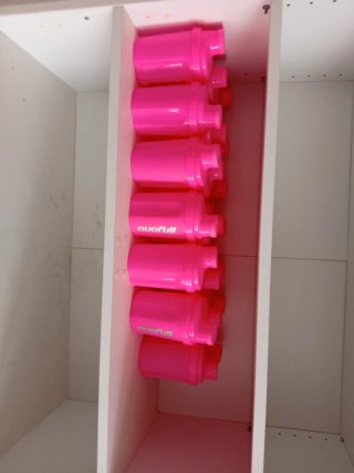 Lote de de 20 Shakers para gimnasio 300ml