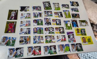 Lote Real Madrid +30 cromos