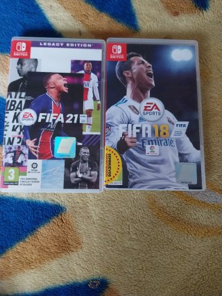 Pack 2 Juegos Nintendo Switch: FIFA 21 y FIFA 18