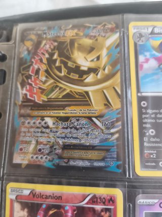 Carta Pokémon Mega Steelix EX 109/114
