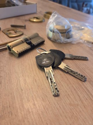 Cilindro de seguridad Tesa TK100 35x35