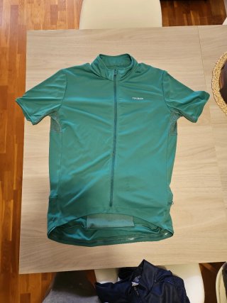 Maillot de Ciclismo Triban Verde Talla M