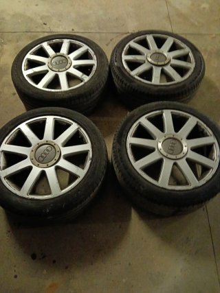 4 Llantas con neumáticos Audi A3 (2007)